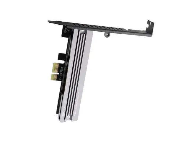 Alt view image 3 of 4 - Ageryu M.2 SSD NVME To PCIE 4.0 X1/X4/X8/X16 Converter Adapter With Heatsink PCI Express Expansion Card For Desktop PC