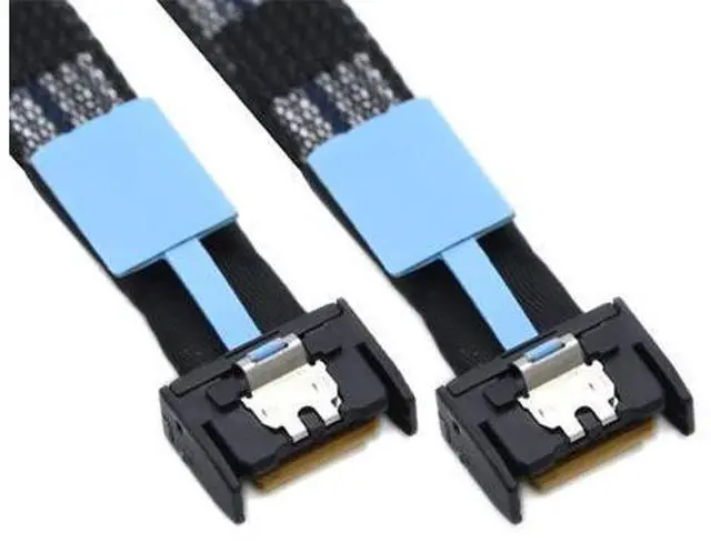 Main image of PCI-E 5.0 MCIO Mini Cool Edge IO PCI-E 4i 38Pin Male to MCIO 4i SFF-TA-1016 Extender Cable 50cm/1.6ft