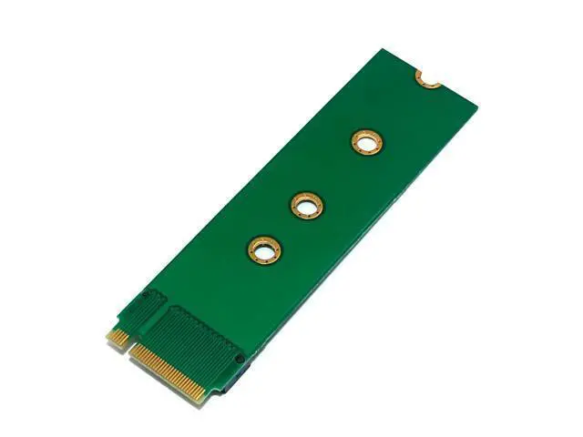 Alt view image 2 of 3 - QINDIAN Add On Cards Converter M.2 NGFF Key B to Key B Adapter M.2/M2 NGFF Raiser Riser Card for SATA-bus NGFF SSD M2 WiFi Cards