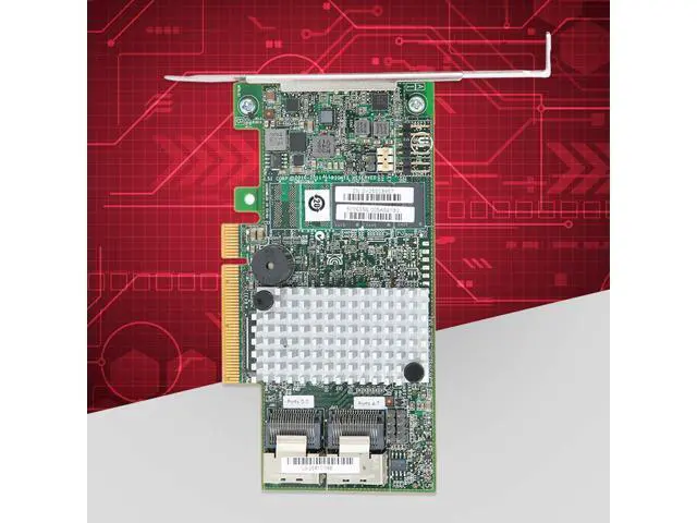 Alt view image 2 of 5 - LSI 9267-8i RAID Controller Card, Internal PCI Express SAS/SATA HBA RAID Controller Card RAID Controller 2208 Main Control Disk RAID Contreller Card PCIEx8 6GBps 512M RAID 0 1(S)