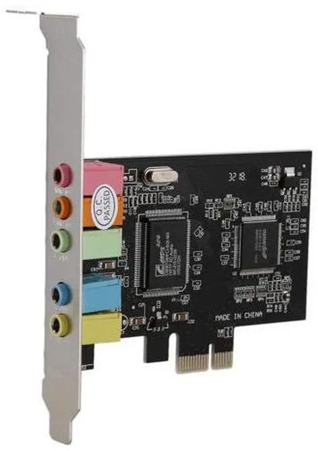 Alt view image 4 of 7 - PCI Express PCI-E 5.1 Channel 3D Audio 6 Channels Digital Sound Card For win XP