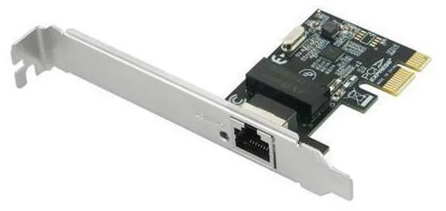 Main image of Single Port Gigabit Ethernet PCI Express Wired Network Card 1000Mbps 1 RJ45 Port Lan Adapter NIC Realtek 8111 Chipset