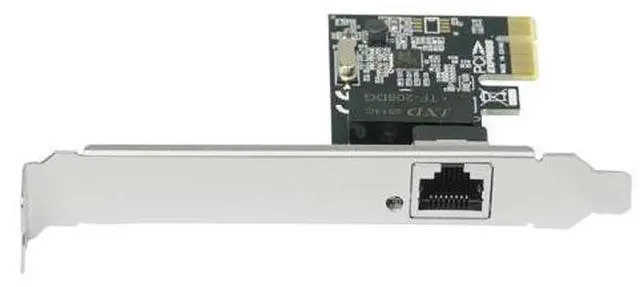 Alt view image 4 of 5 - Single Port Gigabit Ethernet PCI Express Wired Network Card 1000Mbps 1 RJ45 Port Lan Adapter NIC Realtek 8111 Chipset