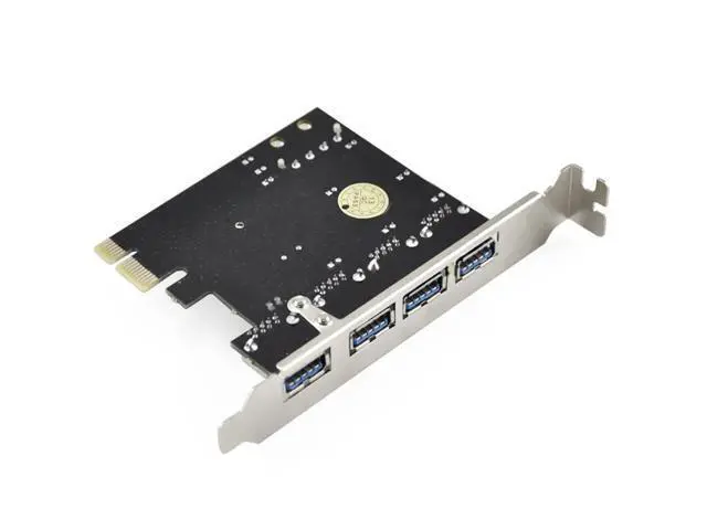 Alt view image 4 of 5 - 4 Ports USB 3.0 Pci-e Expansion Card PCIe PCI Express USB 3.0 HUB 4-Port Adapter adapter 4-port USB 3 0 PCI e PCIe express#T3