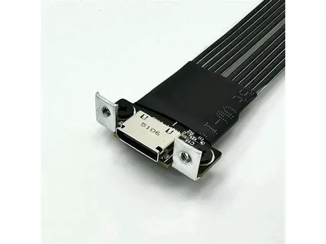 Alt view image 2 of 4 - YOC-Oculink SFF-8611/8612 PCIE 4.0 X4 Gen4 M. 2 Nvme To Graphics Card Adapter Cord External Extension Cable