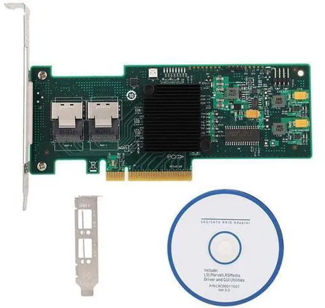 Main image of ASHATA 9240-8i Raid Card, PCI-E 8-Port Raid Card,SAS2008 SFF8087 SAS Controller Card,6Gbps Mini-SAS Host Controller Card,Integrated for LSI SAS2008 Controller