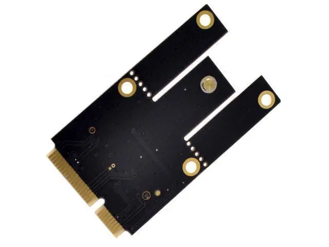 Alt view image 3 of 6 - Deal4GO NGFF M.2 (Key-A+E/Key-E) to Mini PCI-E Express Adapter Converter Full Size/Half Size mPCIe Slot for Intel AX201 AX200 9260 8265 8260 7260 WiFi Card