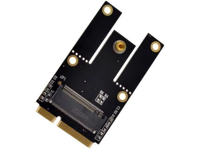 Alt view image 5 of 6 - Deal4GO NGFF M.2 (Key-A+E/Key-E) to Mini PCI-E Express Adapter Converter Full Size/Half Size mPCIe Slot for Intel AX201 AX200 9260 8265 8260 7260 WiFi Card