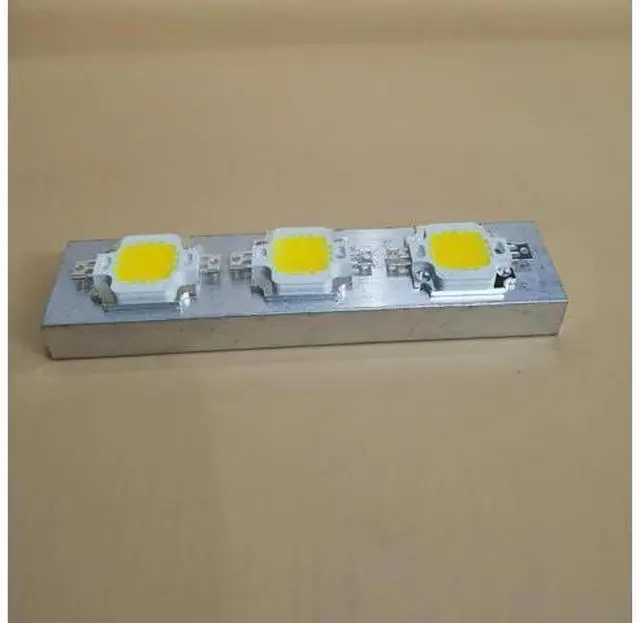 Main image of Hot Aluminum Heatsink Cooling Pad For High Power LED IC Chip Cooler Radiator Heat Sink for LED COB Light 100*25*10MM