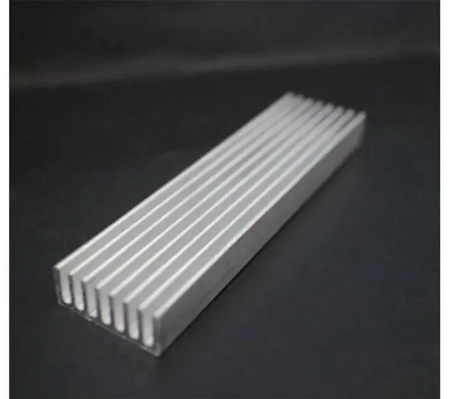 Main image of Aluminium Radiating Fin Cooling Heatsink 100*25*10MM for LED Power Transistor Electrical Radiator Chip
