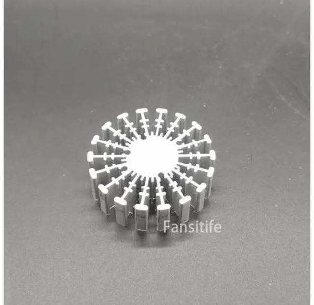 Main image of 3W 4W COB High Power Led Heatsink Diameter 50mm Height Radiator