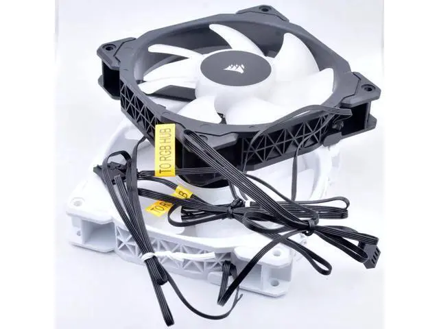 Alt view image 2 of 5 - RWF0041 31-006669 12cm 120mm fan 120x120x25mm DC12V 0.225A 4pin H150i RGB cooling fan for water cooling
