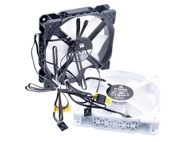 Alt view image 4 of 5 - RWF0041 31-006669 12cm 120mm fan 120x120x25mm DC12V 0.225A 4pin H150i RGB cooling fan for water cooling