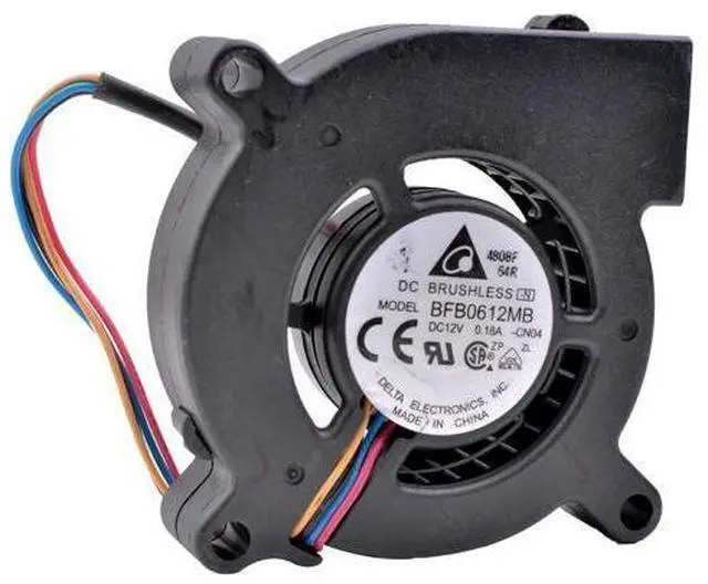 Main image of BFB0612MB DC12V 0.18A 6cm 60x60x15mm Centrifugal turbo blower double ball projector cooling fan