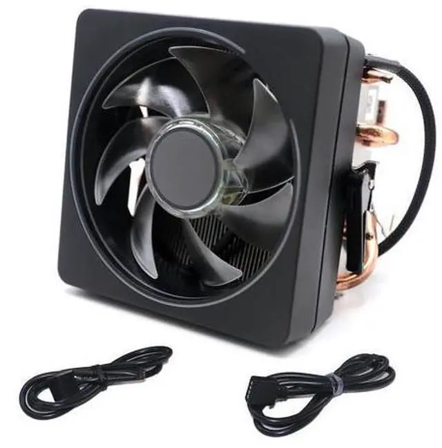 Alt view image 2 of 5 - CPU Cooler Wraith Prism RGB LED Lighting Aluminum Heatsink Copper Core Base 4-Pin PWM 95mm Fan Pre-Applied Thermal Paste Compatible with AMD Socket AM5 AM4 AM3 AM2, Ryzen 2700X 3700X 4700X 6700X 7700X