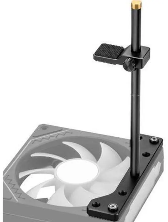 Main image of GPU Support Bracket, GPU Holder Stand, Adjustable GPU Sag Bracket Graphics Card Support for 12cm Fan Mount CNC Aluminum (0.63-6.3inch)