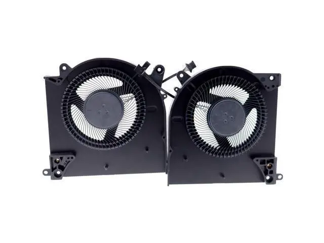 Alt view image 3 of 5 - Deal4GO CPU Cooling Fan 0D1X38 D1X38 EG50061S1-C080-S9A w/GPU Cooler Fan 0TG9V0 TG9V0 EG50061S1-C070-S9A Set Replacement for Dell Alienware M15 R3 ALWM15R3