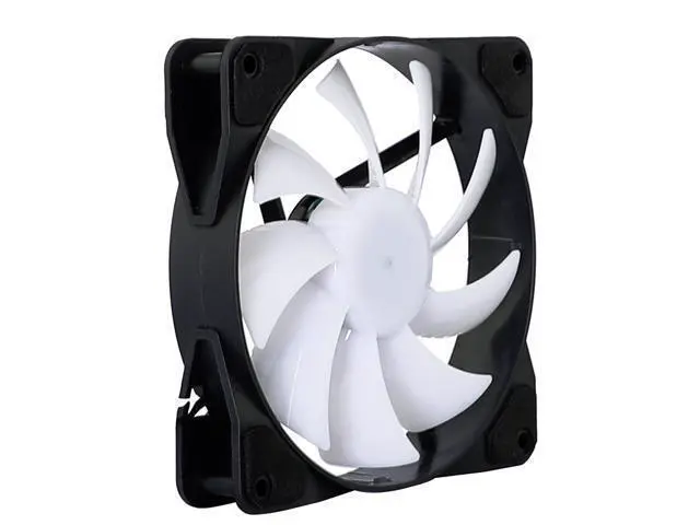 Alt view image 6 of 7 - Ice 120 mm RGB Case Fan True RGB Color Ultra Quiet Cooling Fan with Hydraulic Bearing Standard Size 120mm Case Fan