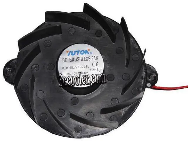 Main image of Yuton YT9225L DC 12V 0.3A 2 Wire Microwave oven Fan, Cooker fan