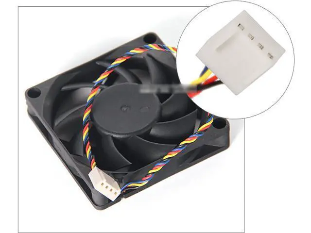 Alt view image 2 of 2 - AVC 7015 DA07015R12U AMD CPU Cooling fan with 12V 0.7A 4 Wires 4 Pins PWM