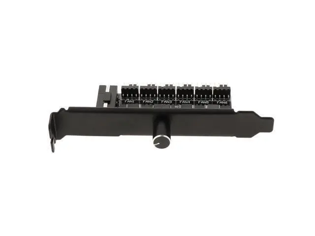 Alt view image 5 of 5 - 4-Pin Power 6 Channels PC Case CPU Splitter Cooler Cooling Fan Speed Controller for PC Fans 4 Pins 6 Ways