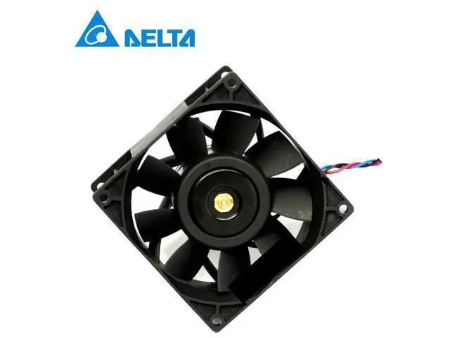Alt view image 2 of 2 - Delta Blower Fan DC 48V 0.26A 28.8W Inverter Fan 7000RPM 9038 9cm 90*90*38mm PFB0948EHE Blower Cooling Fan