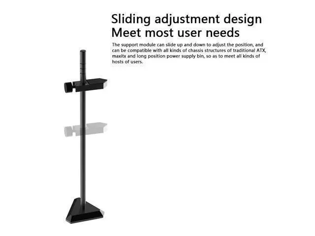 Alt view image 2 of 5 - Aluminum Alloy Graphics Card Holder Jack Bracket Desktop PC Computer Case GPU Video Card Stand Water Cooling Accessories