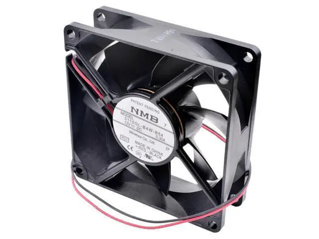Alt view image 2 of 4 - 3110GL-B4W-B54 80mm fan 80x80x25mm 8cm 8025 12V 0.30A power switch chassis repair replacement cooling fan