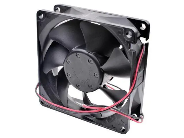 Alt view image 3 of 4 - 3110GL-B4W-B54 80mm fan 80x80x25mm 8cm 8025 12V 0.30A power switch chassis repair replacement cooling fan