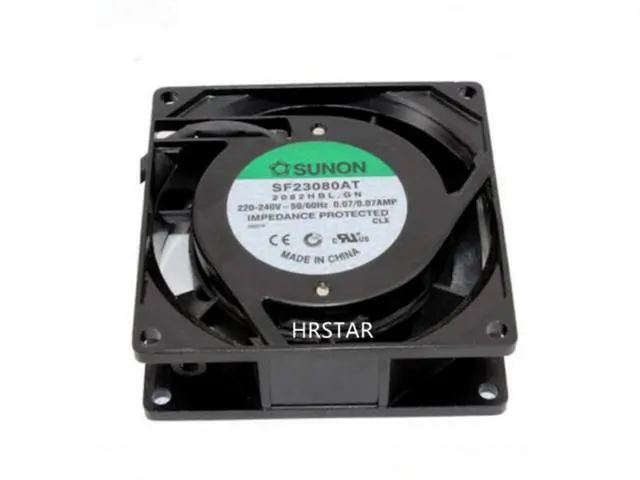 Alt view image 2 of 3 - Original SUNON SF23080AT.2082HBL GN 220V 8025mm Ball Bearing Axial Cooling Fan