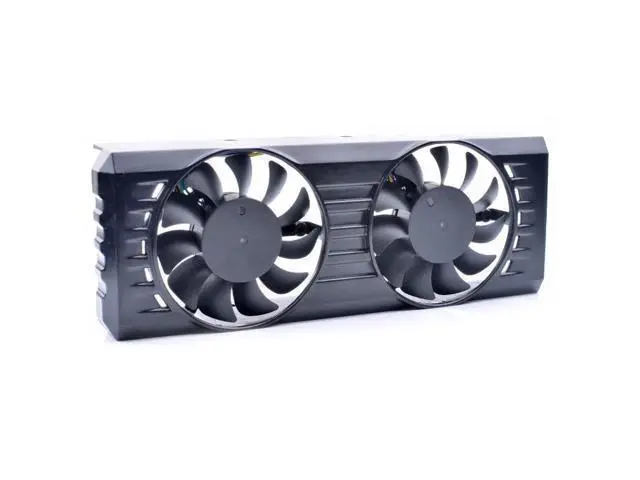 Alt view image 4 of 4 - HA5010H12SF-Z DC12V 0.13A RX460 RX550 RX560 2GB 4GT LP OC graphics card cooling fan