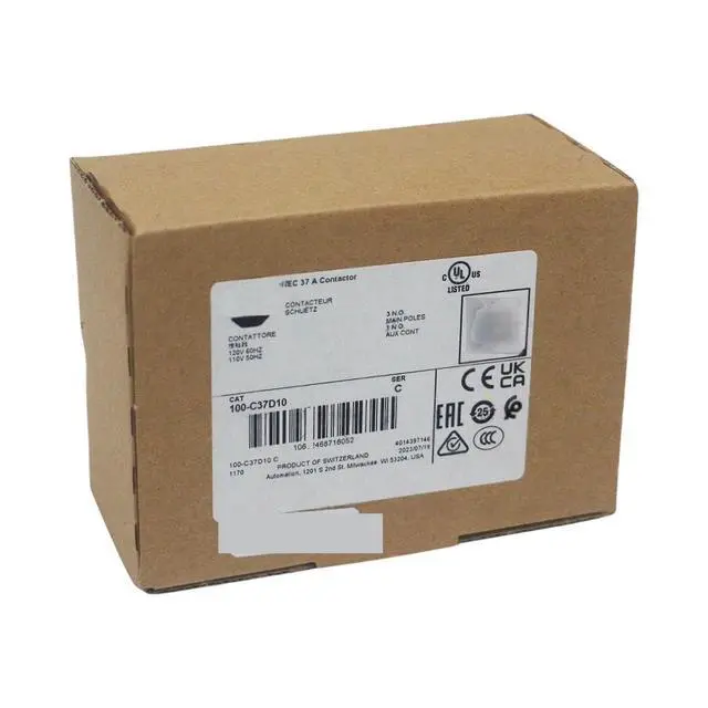 Alt view image 4 of 5 - 1pc 100-C37D10 Contactor 110/120V 100-C37D10 Sealed in A Box