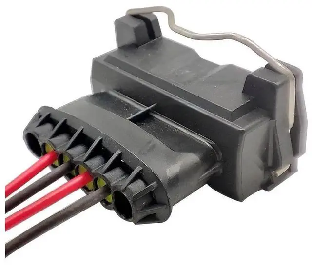 Alt view image 4 of 6 - LIHUA 1/5/10 Set Wire for Z32 300ZX 6 PIN MAF Mass AIR Flow Meter Connector Plug with Rubber Boot(1pcs)