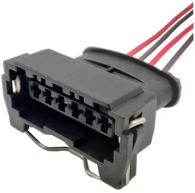 Alt view image 6 of 6 - LIHUA 1/5/10 Set Wire for Z32 300ZX 6 PIN MAF Mass AIR Flow Meter Connector Plug with Rubber Boot(1pcs)