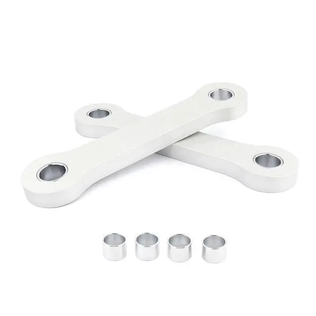 Alt view image 5 of 7 - Motorcycle Accessories Rear Suspension Cushion Connect Drop Link Fit for Yamaha XT250 XT 250 Lowering Links Kit(Silver)