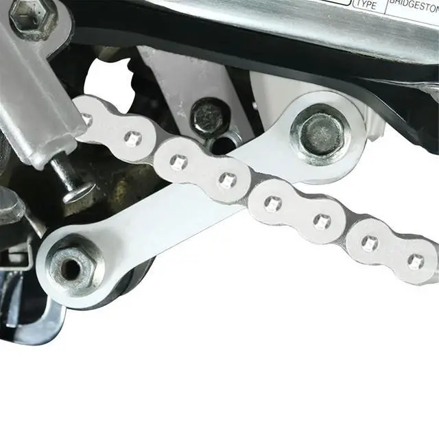 Alt view image 7 of 7 - Motorcycle Accessories Rear Suspension Cushion Connect Drop Link Fit for Yamaha XT250 XT 250 Lowering Links Kit(Silver)
