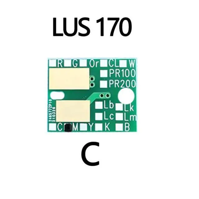 Alt view image 2 of 2 - USHJNV LUS170 Ink Chip Compatible with Mimaki UCJV300 and UCJV150 Series for Disposable Ink Bottles(1PC C)