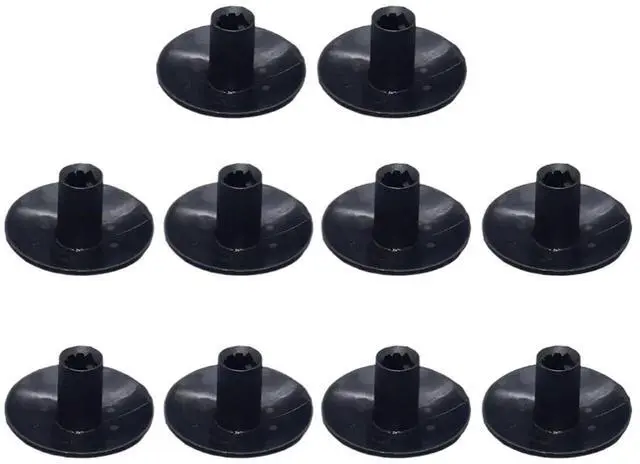 Main image of 10pcs Black Plastics Auto Fasteners Wheel Housing/Door Trim Panel Retaining Clip Car Accessories 7703081054