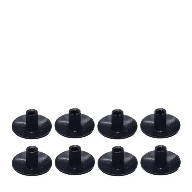 Alt view image 3 of 6 - 10pcs Black Plastics Auto Fasteners Wheel Housing/Door Trim Panel Retaining Clip Car Accessories 7703081054