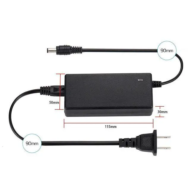Alt view image 5 of 7 - DC 19V 4.74A 90W Power Supply Power Adapter Charger Universal 100-240V 50/60Hz AC Input for Amplifier Laptop DAC