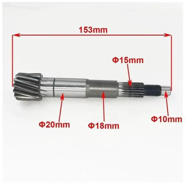 Alt view image 7 of 7 - Suitable for Reverse Gear Kit Assembly Gearbox Off-Road Quad Bike UTV GY6 150CC 200cc ATV Kart Engine Kart J(Driving Shaft Gear)
