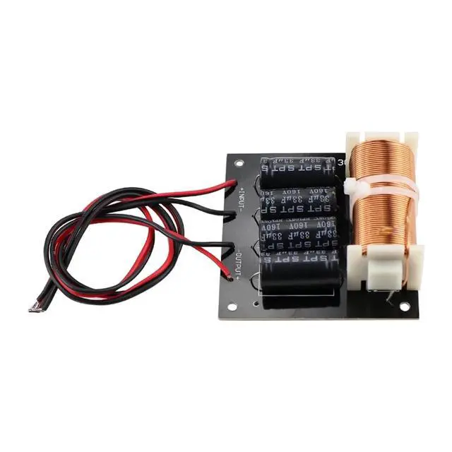 Alt view image 5 of 6 - Subwoofer Crossover with Cable 125Hz 800W Woofer Subwoofer Frequency Divider for 5-18 inch Woofer Speaker