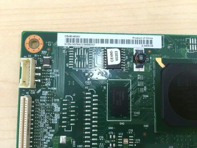 Alt view image 2 of 3 - CE490-60001 Formatter Board fit for Color LJ CP5225 N DN Main Board