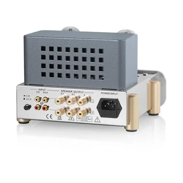 Alt view image 2 of 7 - F5 Pure Class A HiFi Vacuum Tube Amplifier - Single-Ended Stereo Amp for Home Audio System with RCA Inputs