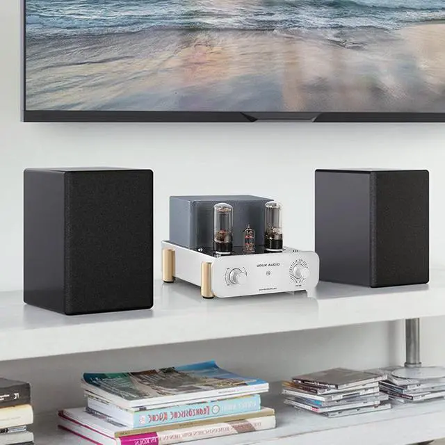 Alt view image 7 of 7 - F5 Pure Class A HiFi Vacuum Tube Amplifier - Single-Ended Stereo Amp for Home Audio System with RCA Inputs