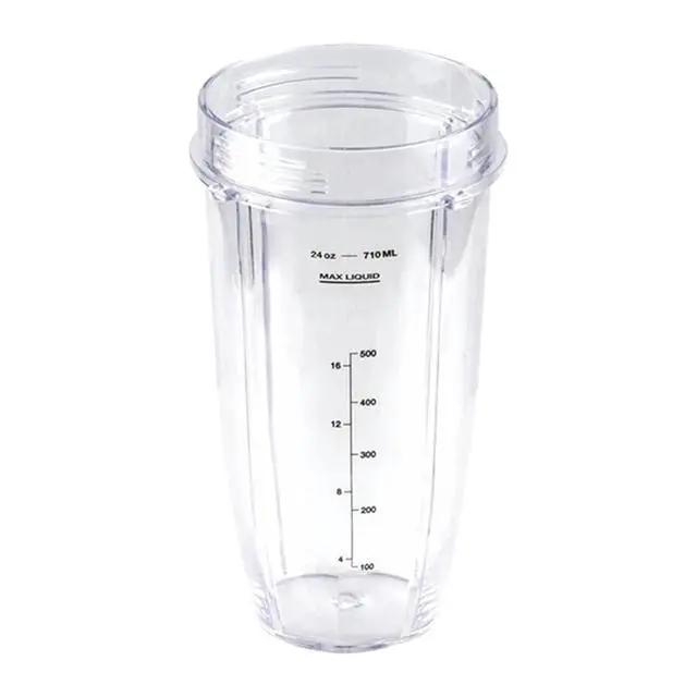 Alt view image 2 of 6 - Blender CupCompatible For Nutri Ninja Auto IQ BN801 SS101 BL480-30 BL641 Blender And 7 Fins Extractor Blade Replacement Parts