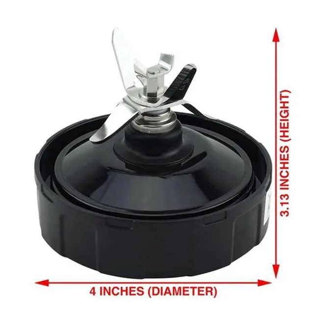 Alt view image 4 of 6 - Blender CupCompatible For Nutri Ninja Auto IQ BN801 SS101 BL480-30 BL641 Blender And 7 Fins Extractor Blade Replacement Parts