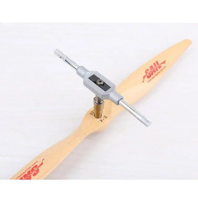 Alt view image 5 of 6 - Compatible with Great Planes 4-Step Propeller Shaft Reamer Standard 4 6 8 10 12MM Opener Drill RC Tools(Drill)