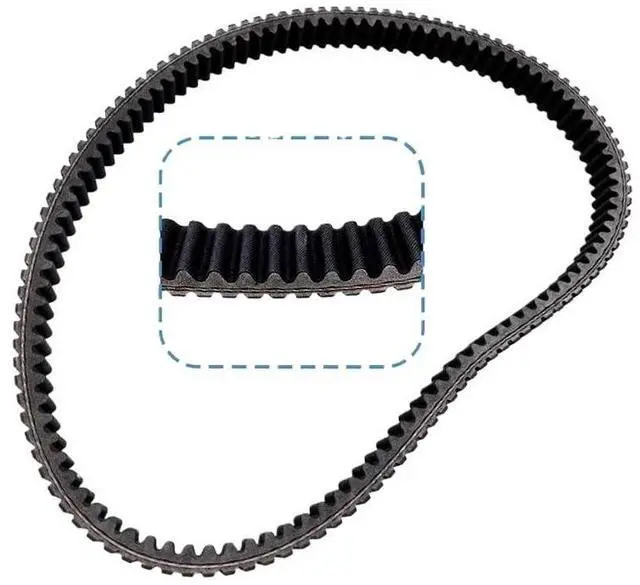 Alt view image 2 of 6 - Select Mechron Belt For EZGO Cushman U3210-29141 Select Mechron K9 Models 9827-0098 98270098