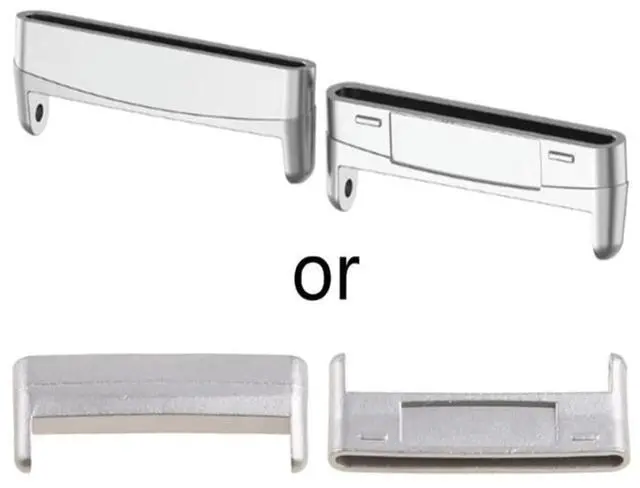 Alt view image 2 of 2 - for Watch Band Connector Adapter Watch Metal Link for Versa 4 3 Wrist Bracelet